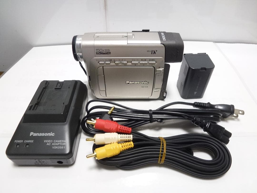 希少　動作品　美品Mini DV　パナソニックビデオカメラ　NV-C5　大人気 概要 液晶デジタルビデオカメラ NV-C5 | デジタルビデオカメラ | Panasonic