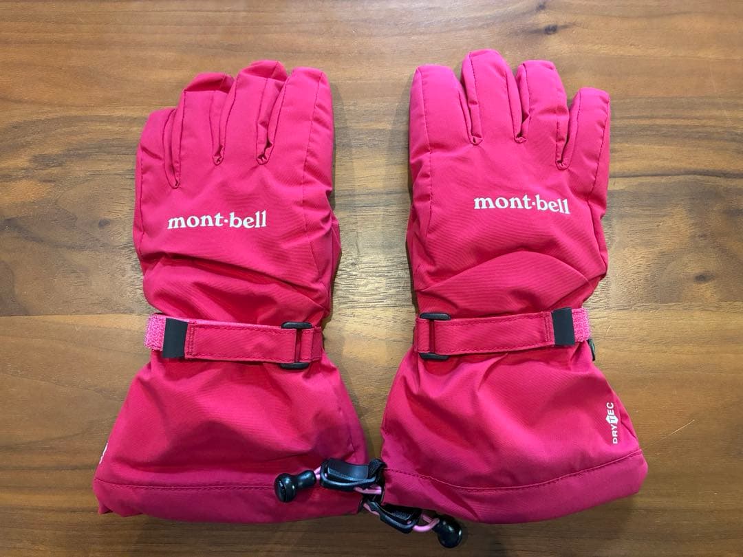 mont-bell モン・ベル パウダーグローブ Kid's 10-12 - メルカリ