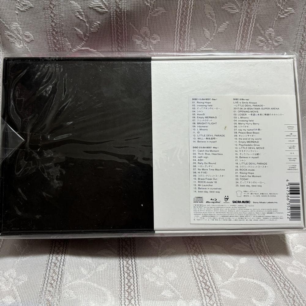 新品 LiSA BEST -Day-&-Way- 完全生産限定盤 Blu-ray
