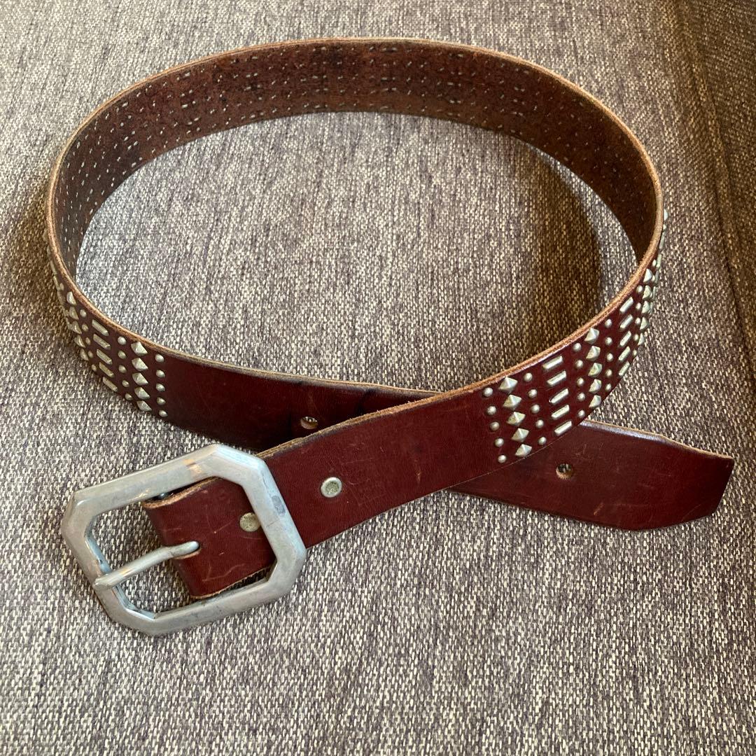 DOA ディーオーエーstuds belt スタッズベルト 34ウルフズヘッド DOA ディーオーエーstuds belt スタッズベルト 34ウルフズヘッド