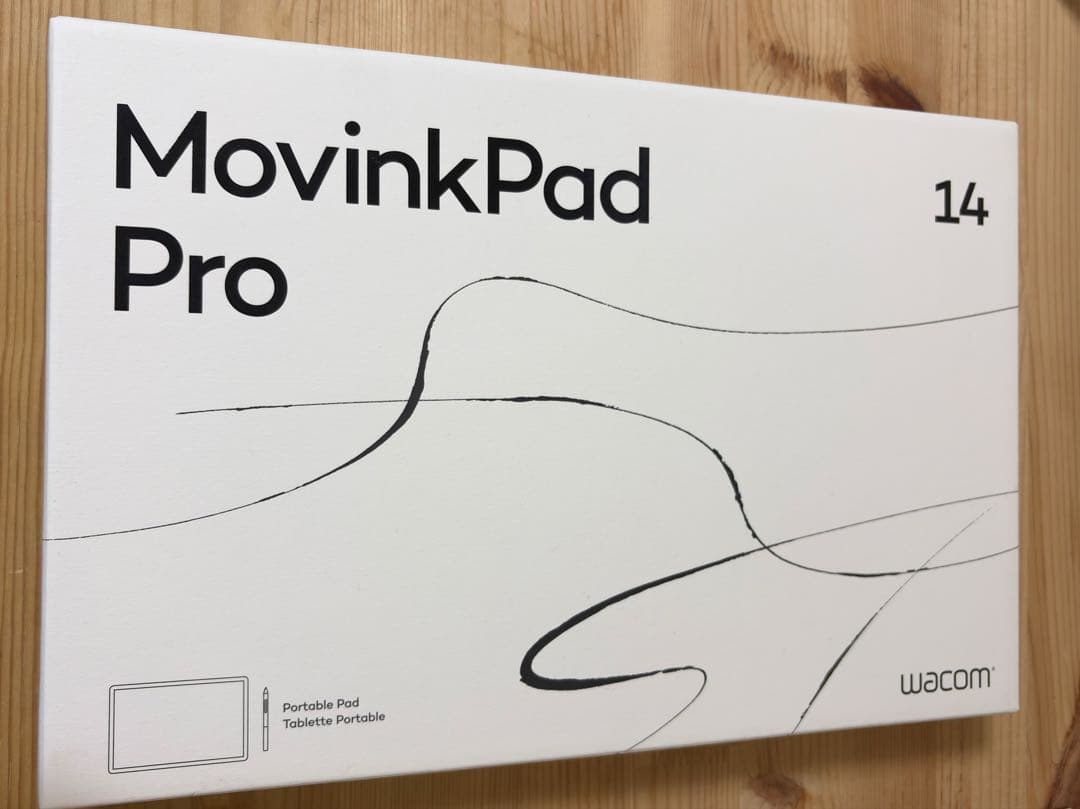 Androidタブレット本体 wacom MovinkPad Pro 14 お絵描き特化Androidタブレット「Wacom MovinkPad Pro 14」をPCに接続