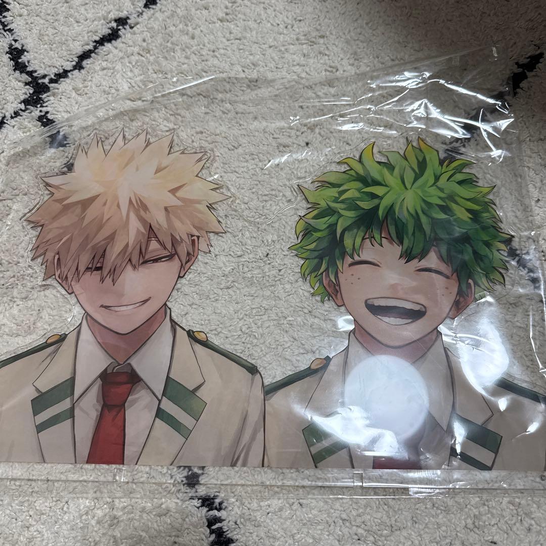 僕のヒーローアカデミア 爆豪勝己 緑谷出久 アクリルgigaフィギュア