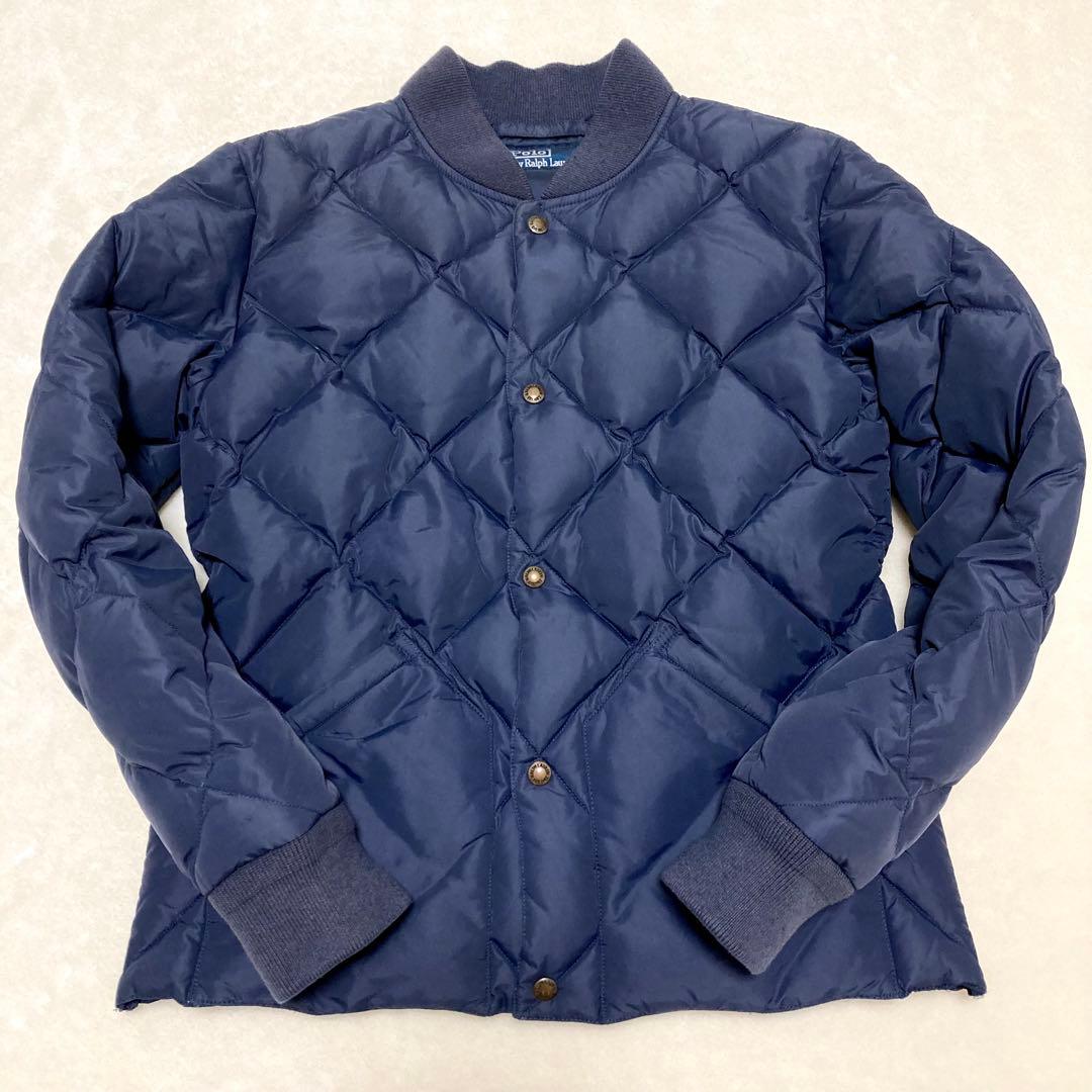 美品 ポロラルフローレン ダウンジャケット ダイヤキルティング 極暖