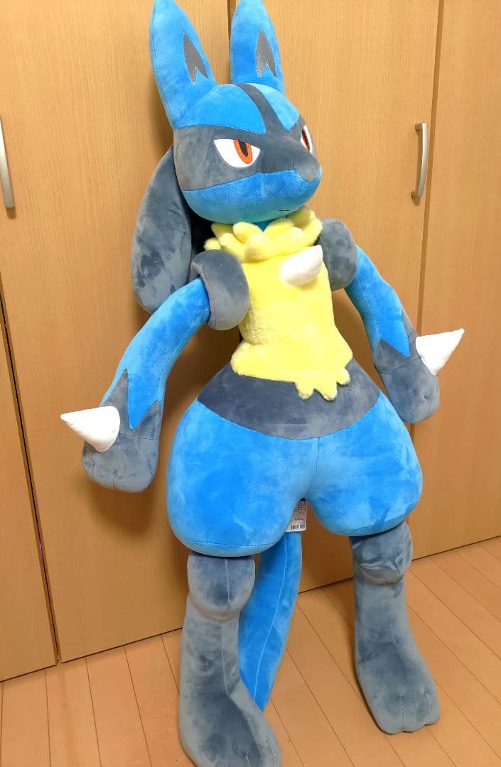 ルカリオ 等身大ぬいぐるみルカリオ 等身大 ぬいぐるみ 【公式通販】
