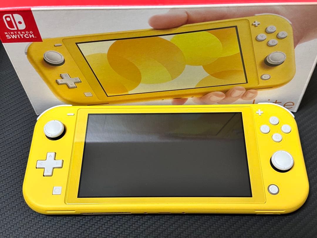 Nintendo Switch Lite イエロー 本体 カバー付き Tritan™プレミアムハードカバー for Nintendo Switch Lite /CLEAR