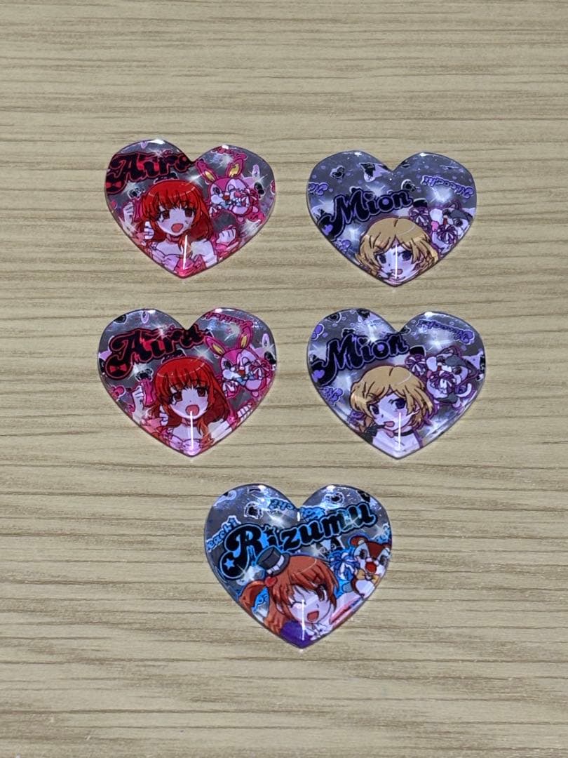 プリティーリズム　あいら・りずむ・みおん　MARs キャラストーン5点セット プリティーリズム アクリルスタンド MARs あいら りずむ みおん 3点