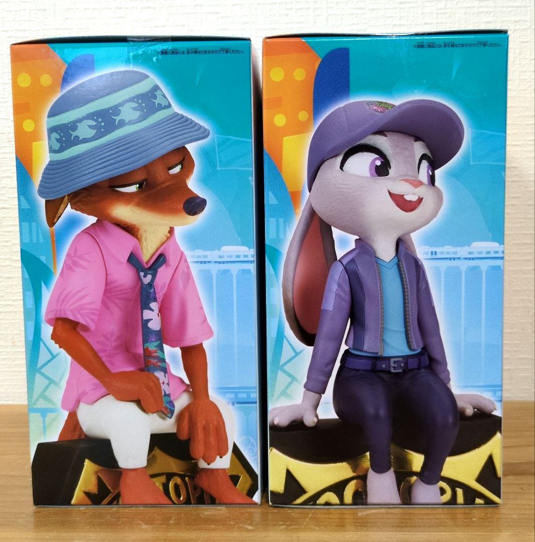 ズートピア2 モニタートップフィギュア ジュディ＆ニック セット