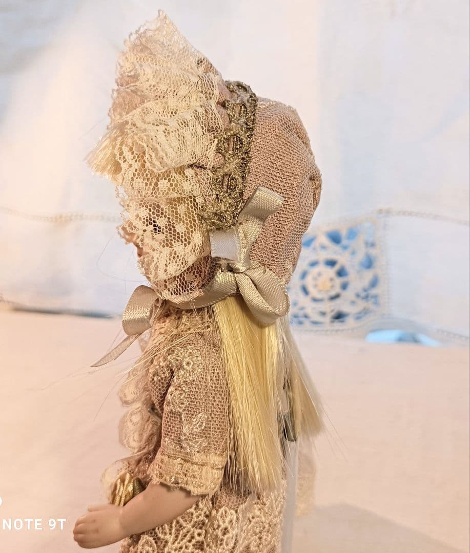 Handmade ビスクドール アウトフィット ミニョネット 約18cm前後用