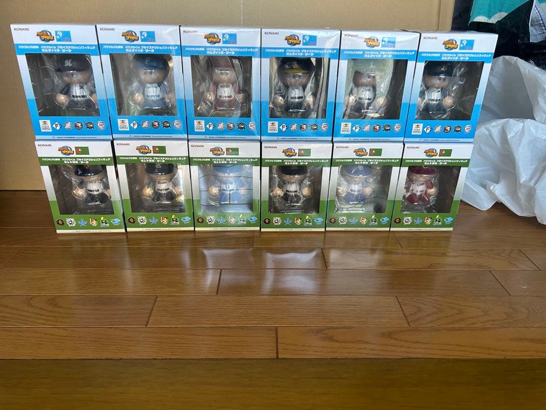 パワプロくん プライズアクションフィギュア セパ両リーグ　12種 野球ゲーム『パワフルプロ野球』パワプロくんプライズアクション