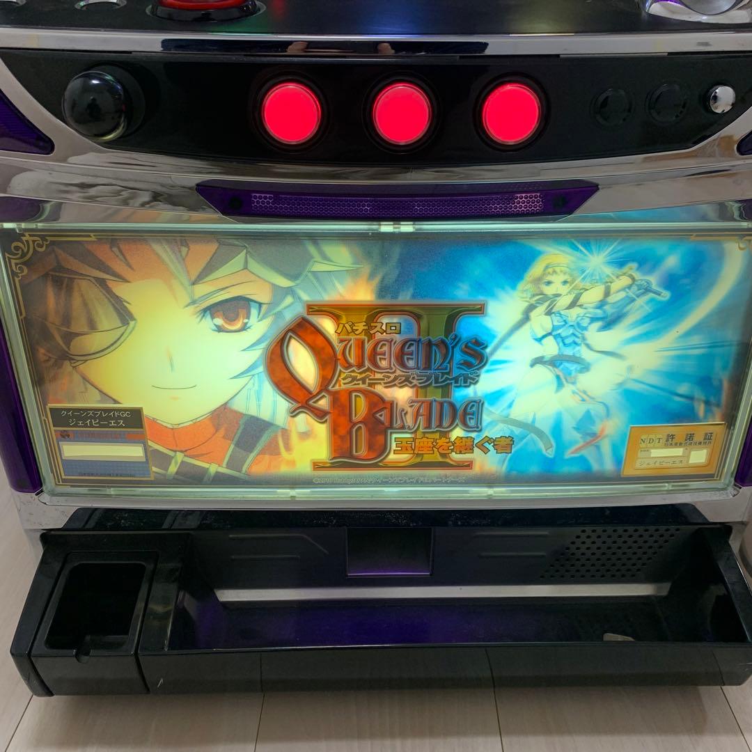 JPS パチスロ クイーンズブレイド2 玉座を継ぐ者 実機 スロット