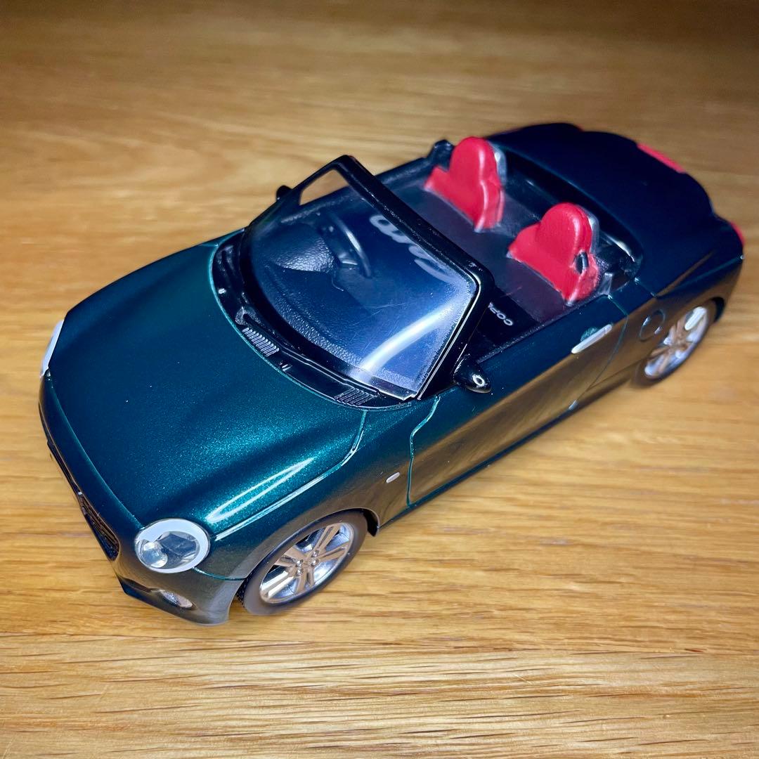 ダイハツ コペン セロ グリーン プルバックカー ミニカー 緑 - メルカリ