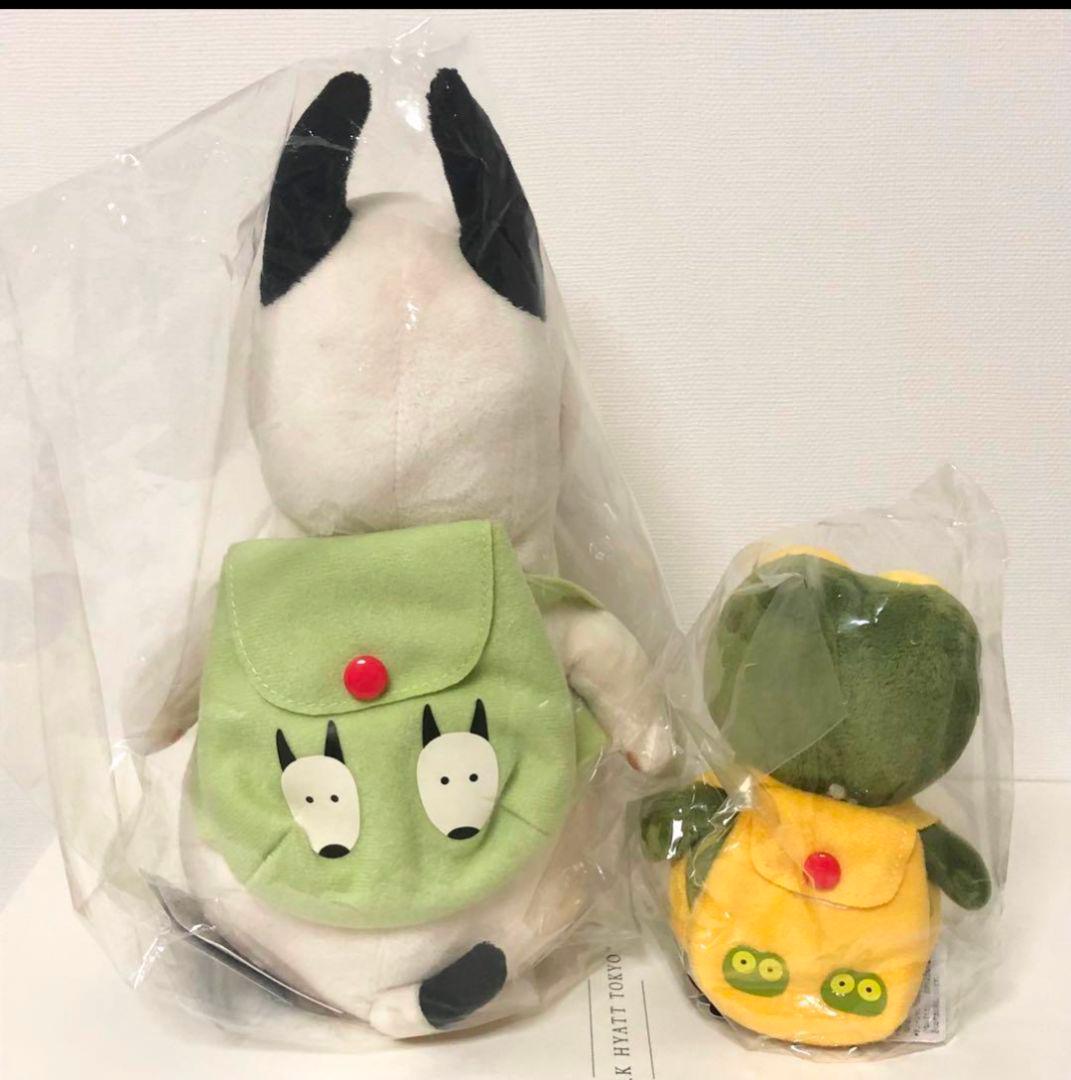 バムとケロ 島田ゆか絵本原画展 ぬいぐるみ バムケロ リュック付き 2個