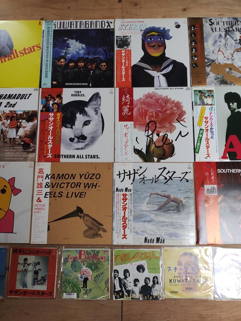 サザンオールスターズ  レコード 18枚セット 7インチ　ME0424-6 Yahoo!オークション -「7インチ」(サザンオールスターズ) (さ)の落札