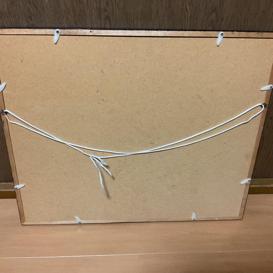 大貝彌太郎画伯の作品を下絵の作品 作者不明 五中校門図 水彩画