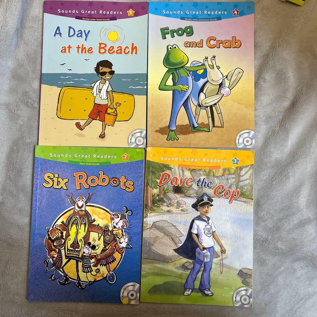 Sounds Great Readers 2.3.4.5 4冊セット 英語学習用 - メルカリ