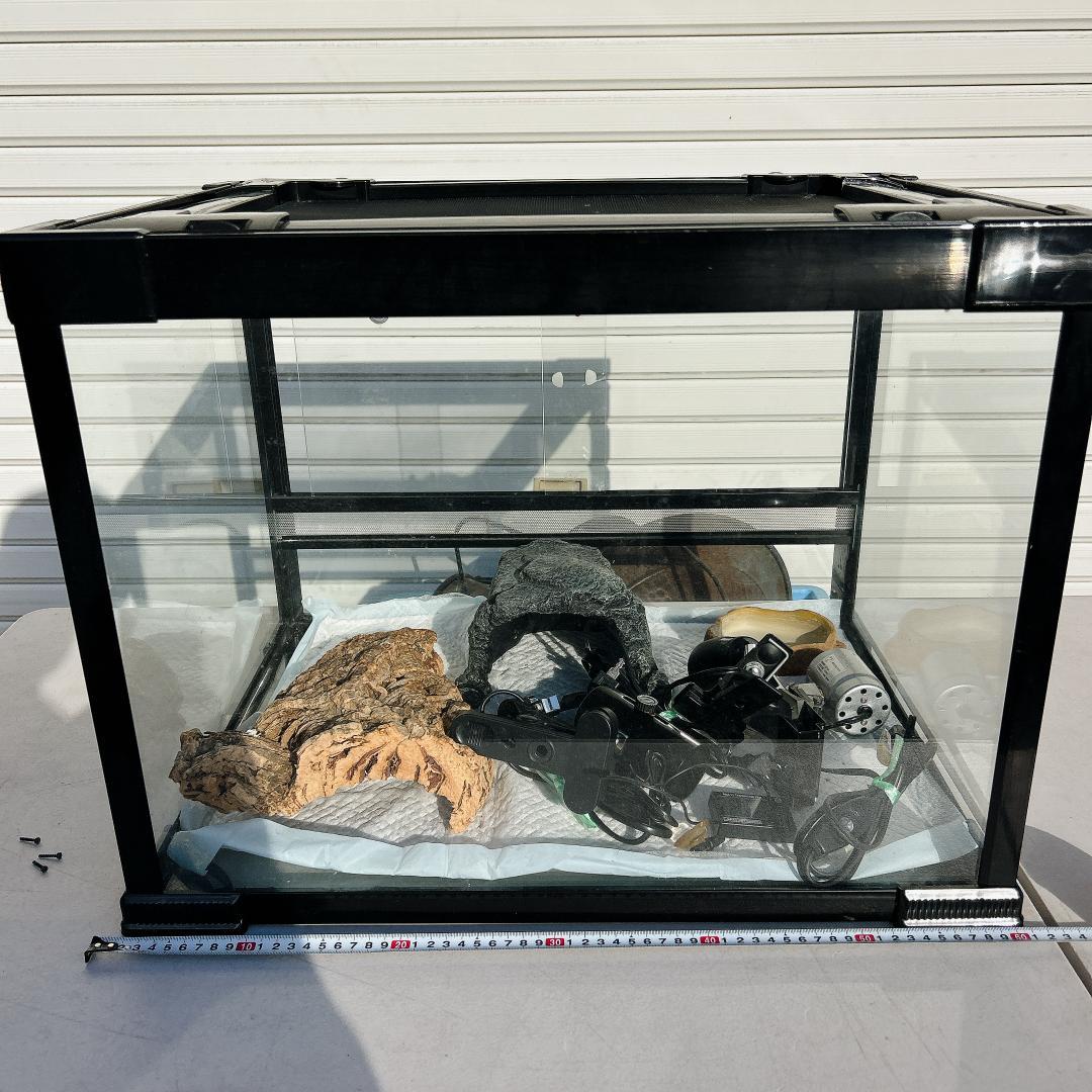 爬虫類飼育ケージ ライト インテリアセット 60x40x40cm トップテラ？ 楽天市場】爬虫類 ケージ トップテラ 60の通販