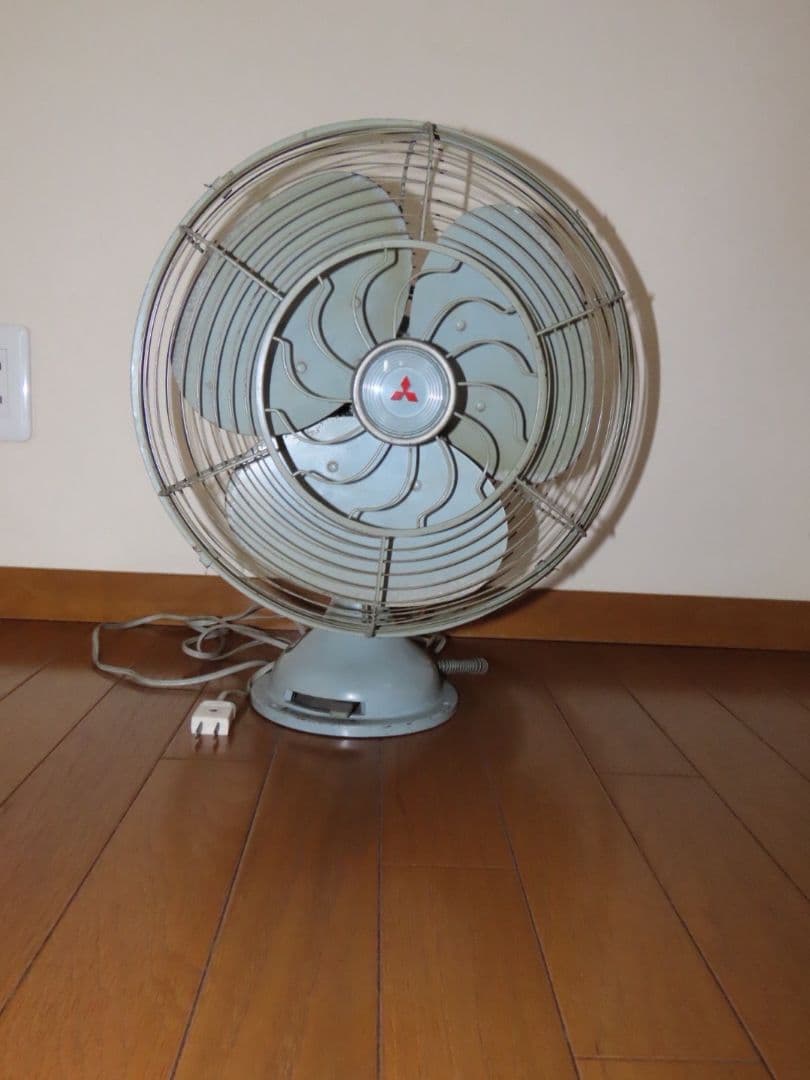 0016　三菱電機　扇風機　A.C.ELECTRIC FAN　昭和レトロ