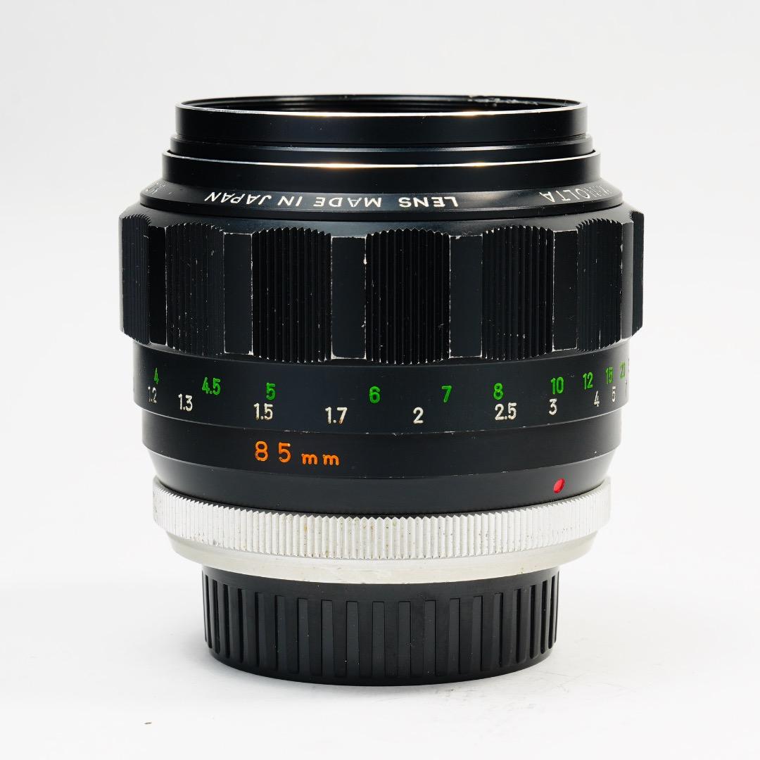 虹ゴ】ミノルタ MC-ROKKOR PF 85mm F1.7 前 409 - メルカリ