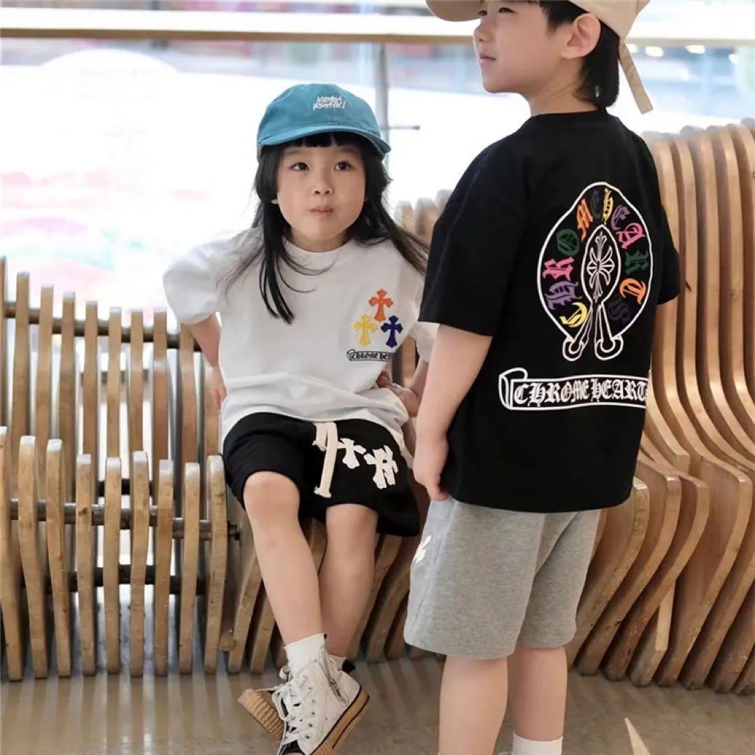 美品》 クロムハーツ Tシャツ 子供服 ベビー服 - メルカリ