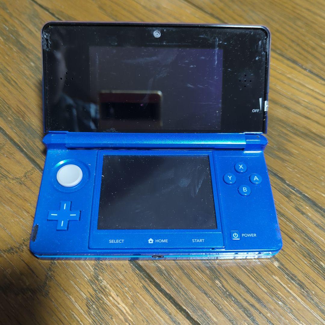 ニンテンドー3DS☆本体 青 ドラゴンクエスト3スーパーマリオブラザーズ
