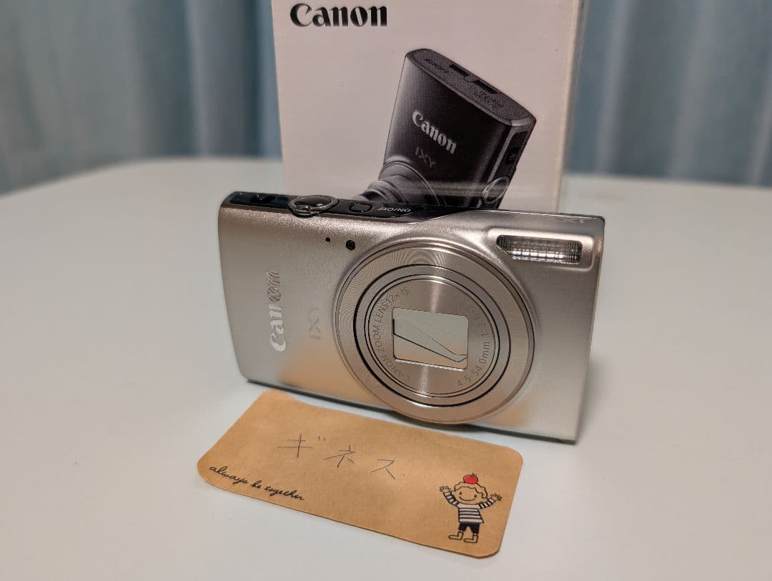 新品未使用・店頭展示品】 Canon IXY650 シルバー