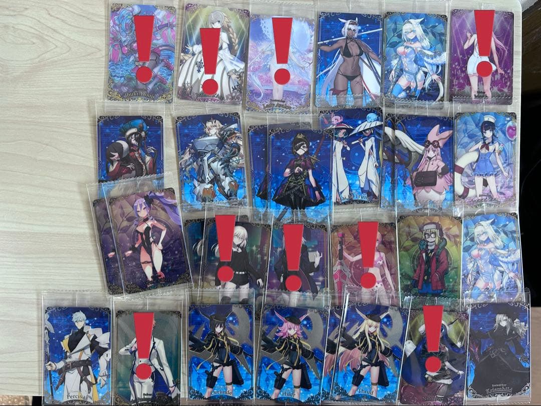 fgo ウエハース バラ売り3枚から - メルカリ