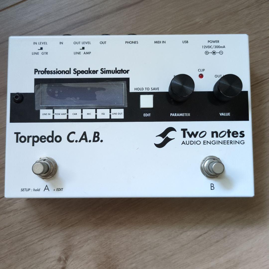 q*e様 Two notes Torpedo C.A.B. キャビネットシミュレ Amazon | Two notes ツーノート スピーカー・シミュレーター Torpedo