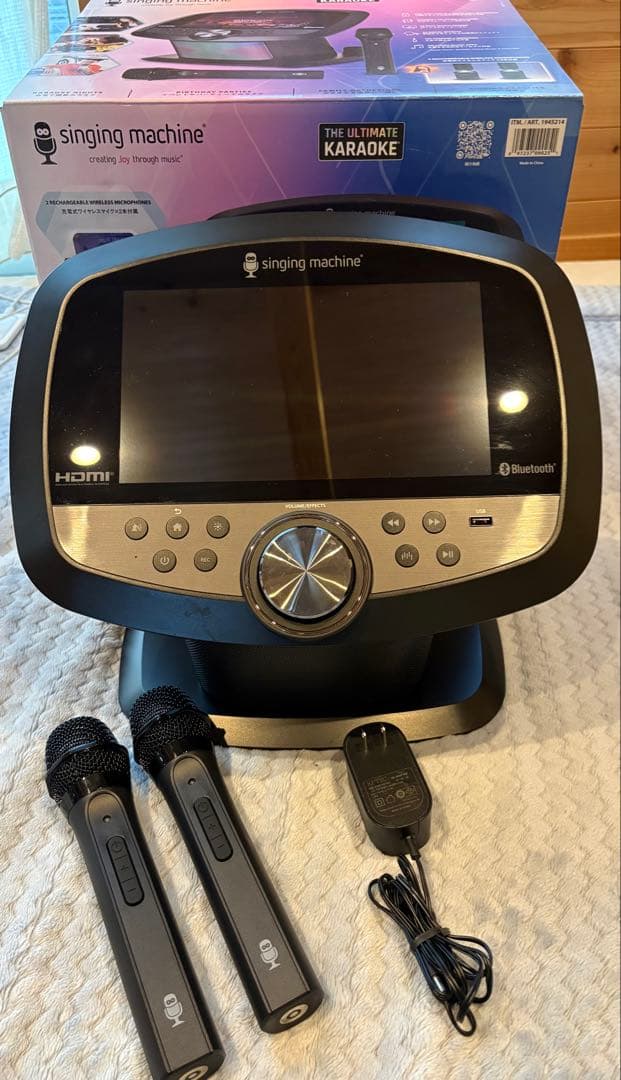 送料込み（動作確認済み）SingingMachine Wi-Fiカラオケシステム