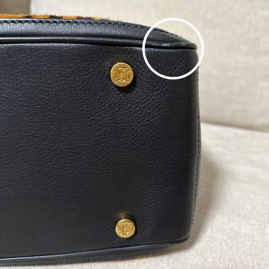 未使用セリーヌCELINE レア希少 ハラコ✖️レザー トートバッグ ブギー