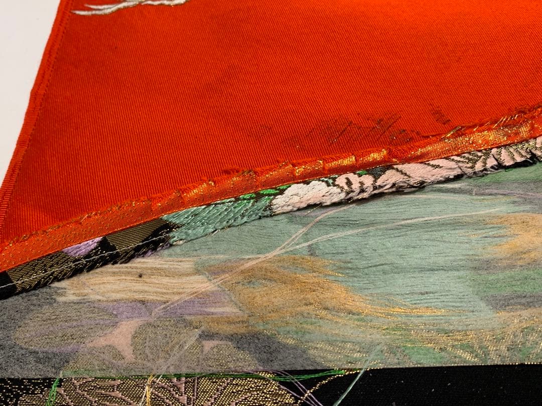 ☆京都発・豪華絢爛・新品 西陣織打掛 鶴 織物・タペストリー！ - メルカリ
