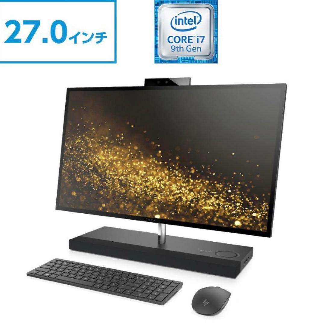 HP ENVY All-in-One 27 i7 4Kタッチパネル 一体型PC HP Envy 27 Touchscreen Premium All-in-One AIO Desktop - Intel i7
