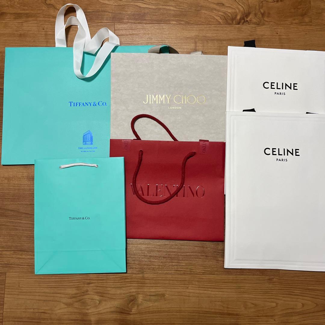 ブランド 紙袋 ショッパー まとめ売り ※ティファニーNY本店限定付き