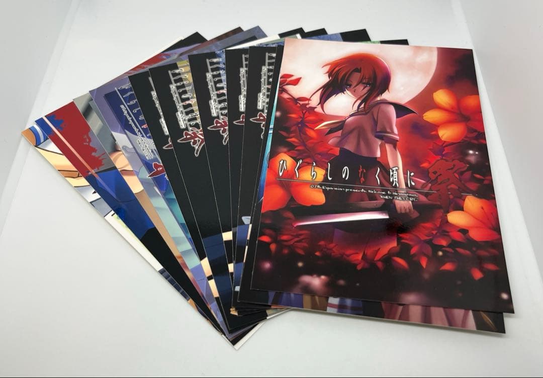 ひぐらしのなく頃に 祭 ポストカード 12枚 まとめ売り - メルカリ