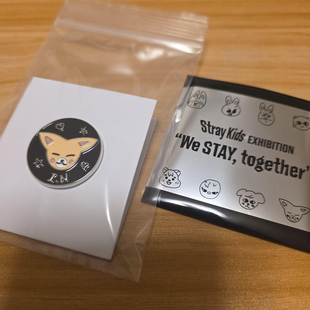 StrayKids スキズ 展示会 ランダムピンバッジ アイエン - メルカリ