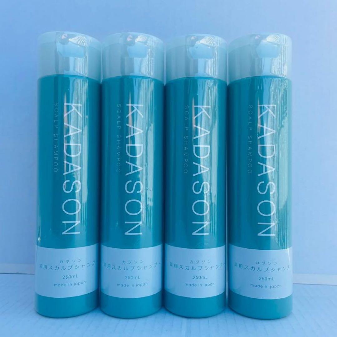 ★新品4本セット★未使用・未開封★KADASON スカルプシャンプー カダソン リピーター様限定／初回半額】シャンプー&トリートメント：定期注文