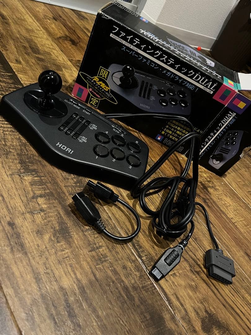 ファイティングスティックDUAL メガドライブ スーパーファミコン Yahoo!オークション -「hori スティック」(スーパーファミコン
