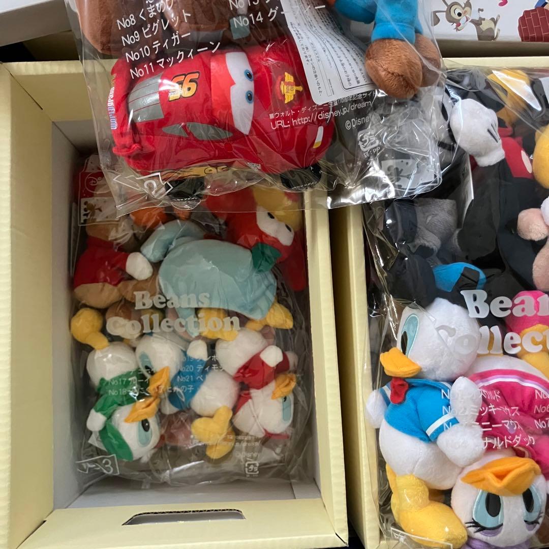 限定品 新品未開封 ディズニー ビーンズコレクション コンプリート