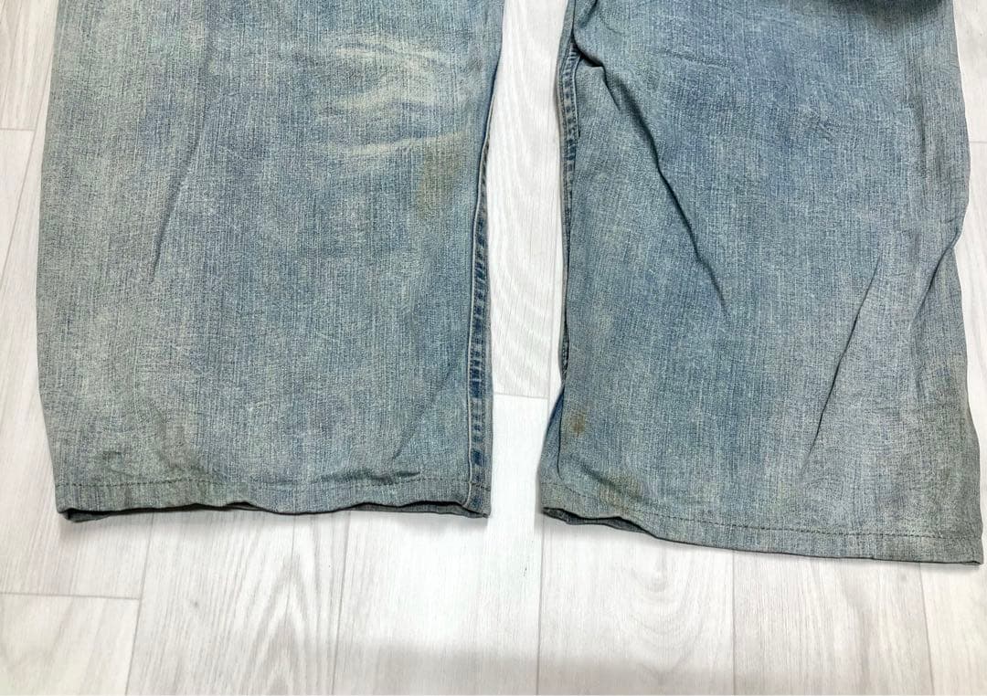 RRL ダブルアールエル オーバーオール リペアダメージ加工 ラルフ