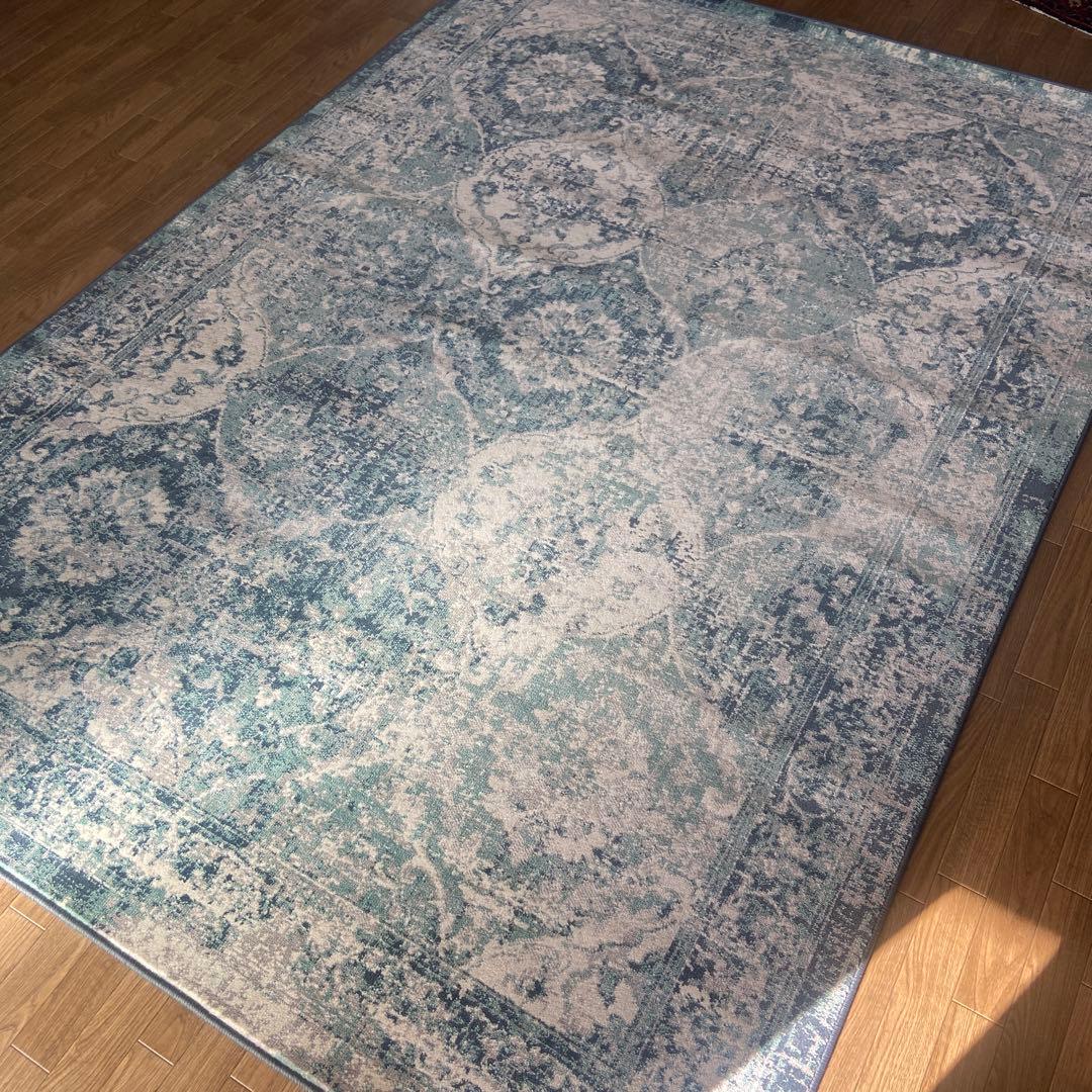 美品 VONSBAK ヴォンスベク ラグ グリーン 170×230cm IKEA - メルカリ