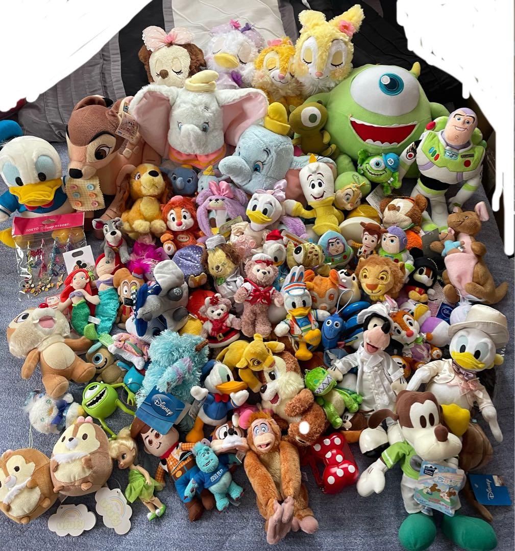 ディズニー ぬいぐるみ まとめ売り DISNEY 大量 - メルカリ
