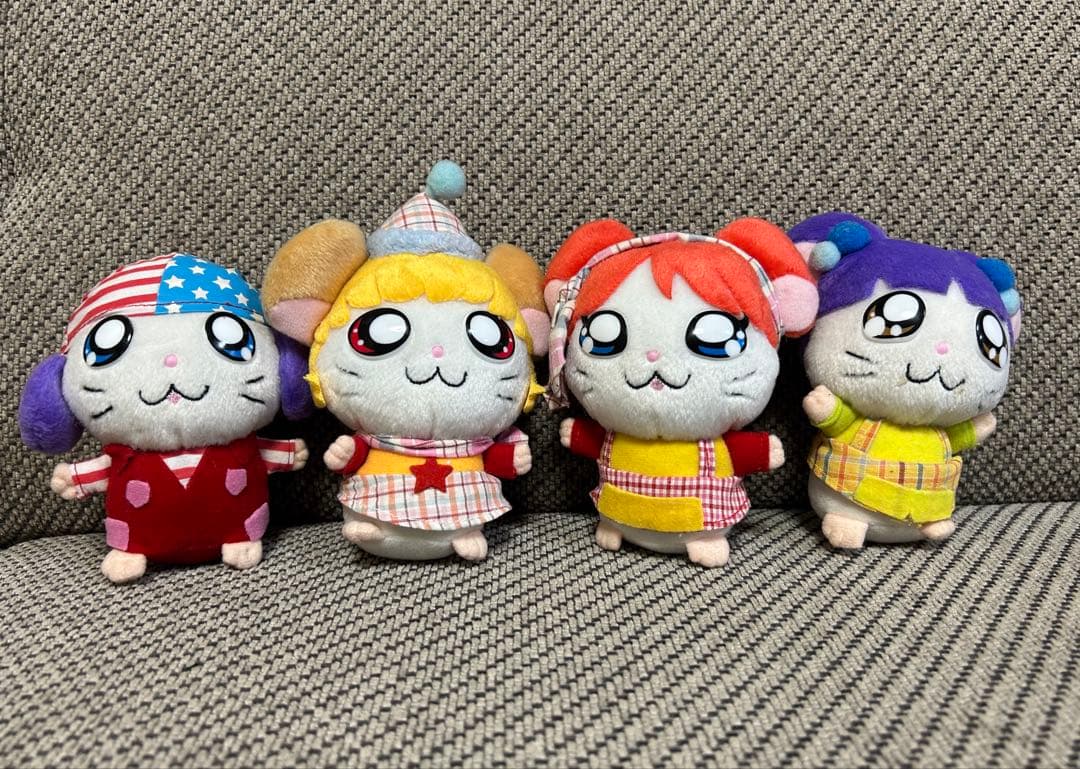 レア】とっとこハム太郎 劇場版 ミニハムず ぬいぐるみ 平成レトロ