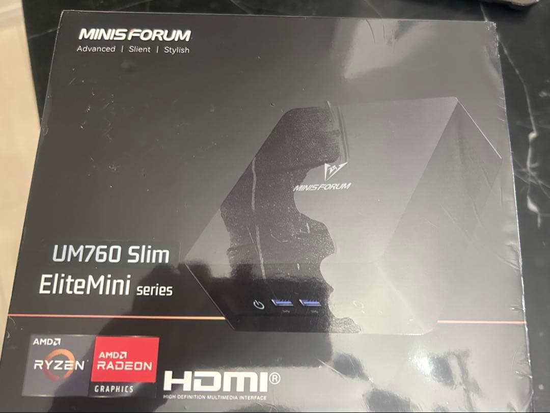 [ 新品 ]ミニPC MINISFORUM UM760 Slim Minisforum UM760 SlimミニPC｜AMD Ryzen™ 5 7640HS