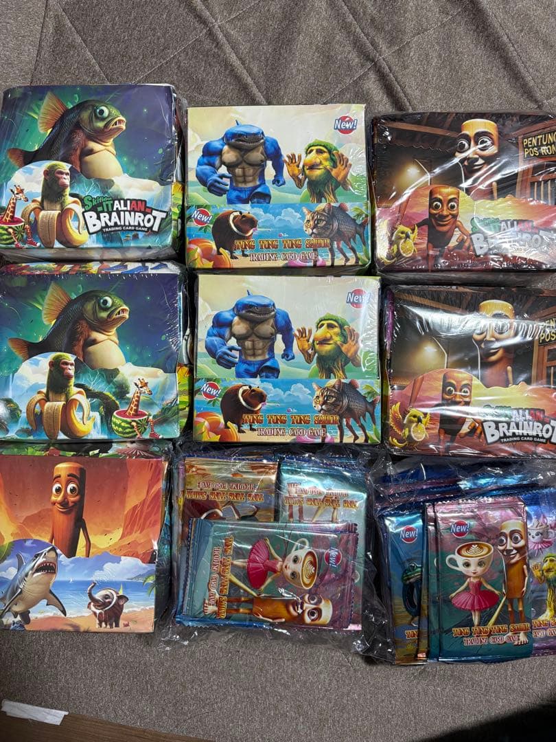 Skifdoo イタリアンブレインロット トレーディングカードゲーム 9BOX Amazon | イタリアンブレインロット カードゲーム トレカ 180PCS
