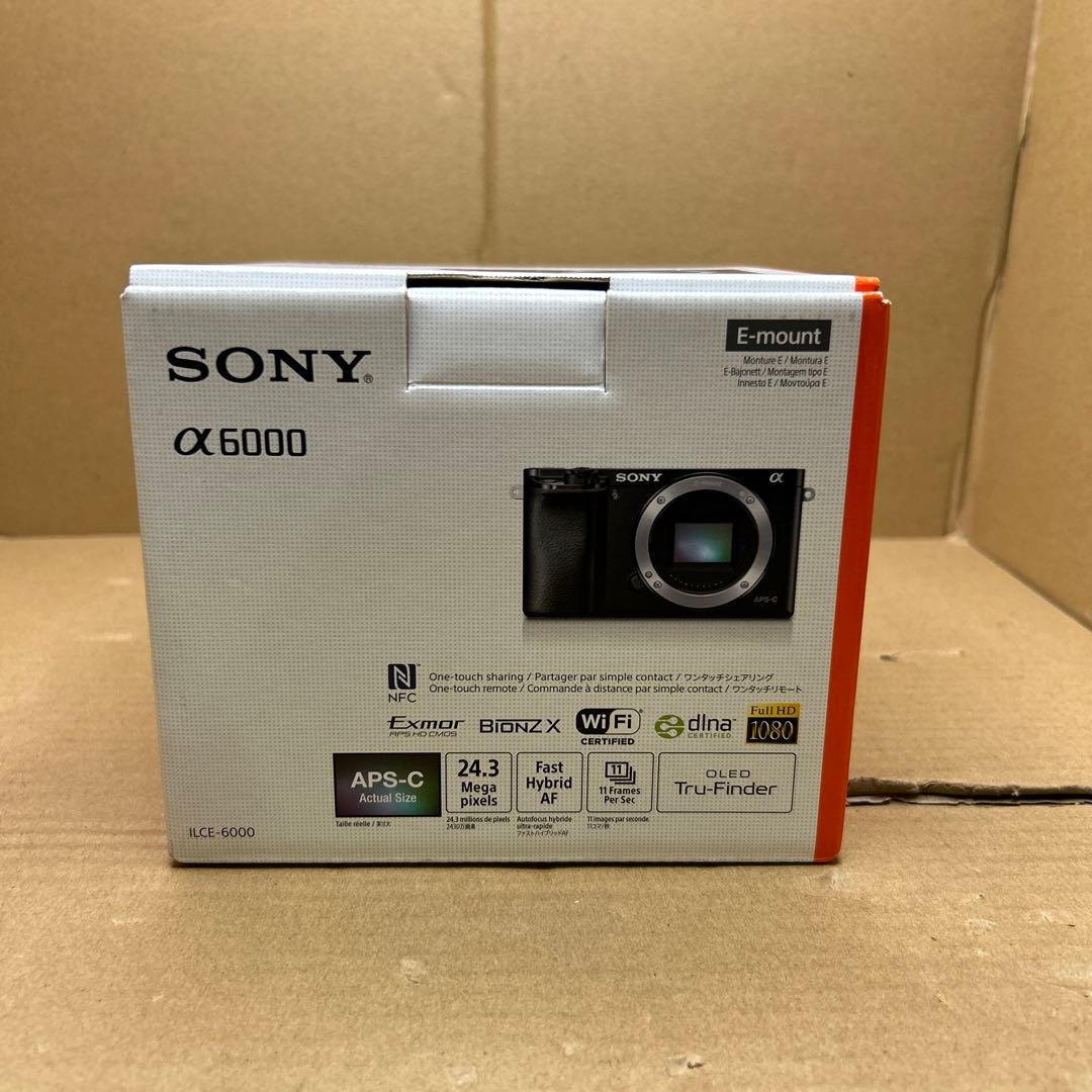 SONY ミラーレス一眼 α6000 ボディ シルバー ILCE-6000 S camerart-shop_sony-ilce-6000-b-s