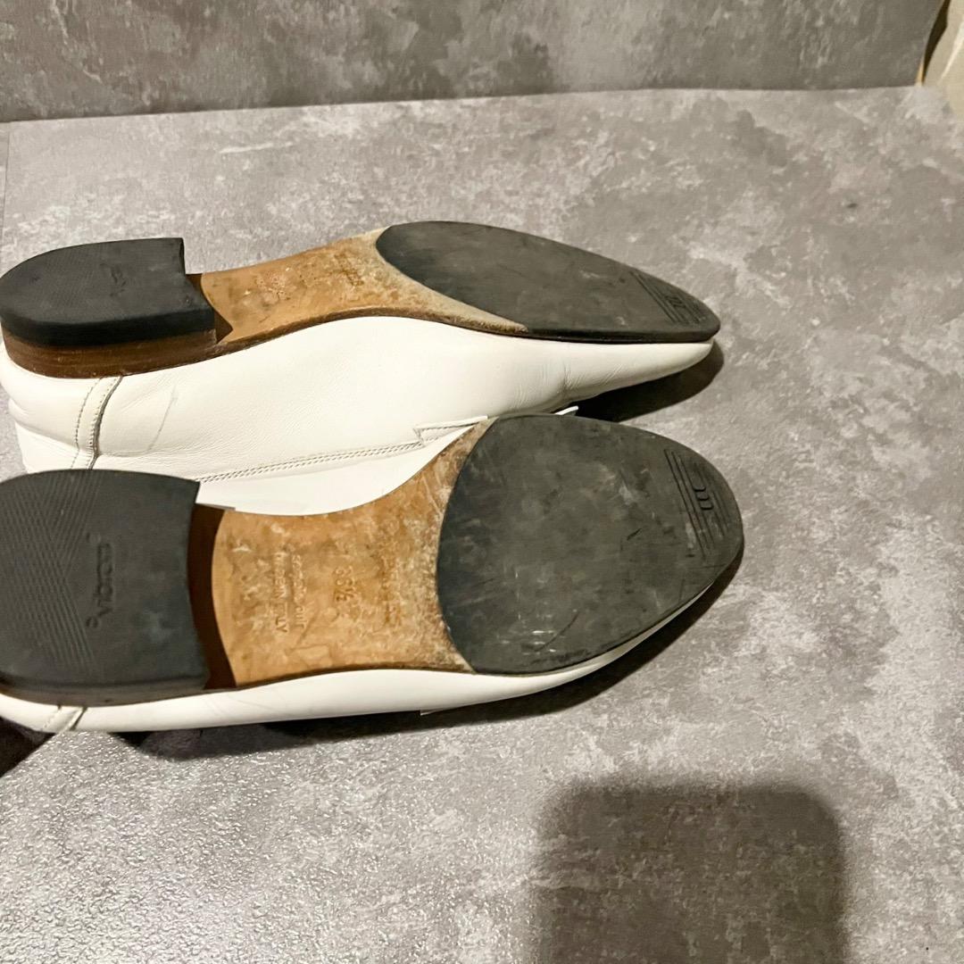 ⭐️HERMES⭐️エルメス コンスタンス ローファー ホワイト 23.5cm