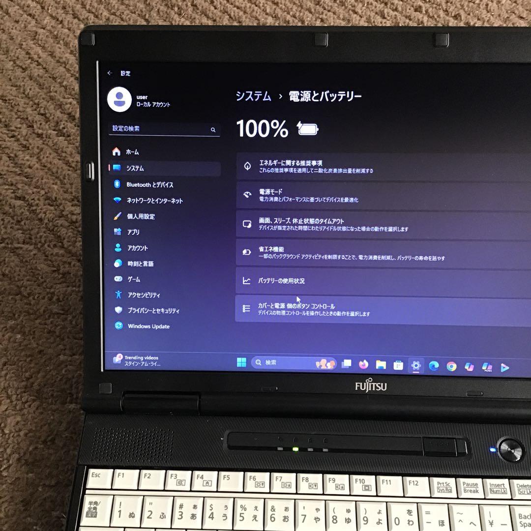 ☆驚速 LIFEBOOK 最新Win11Pro24H2 Core i5/SSD
