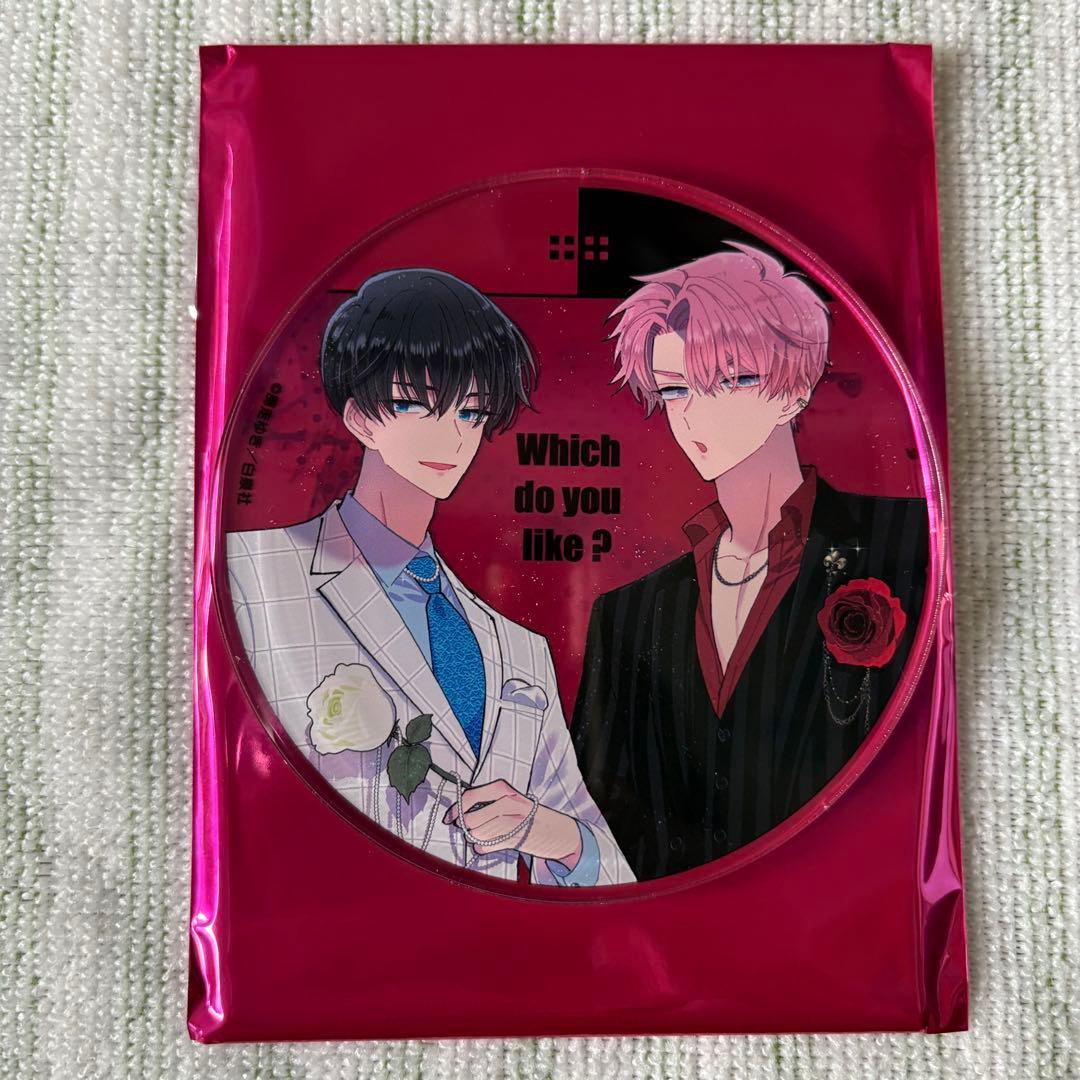 多聞くん今どっち！？ 白泉社カフェ アクリルコースター 福原多聞 坂口