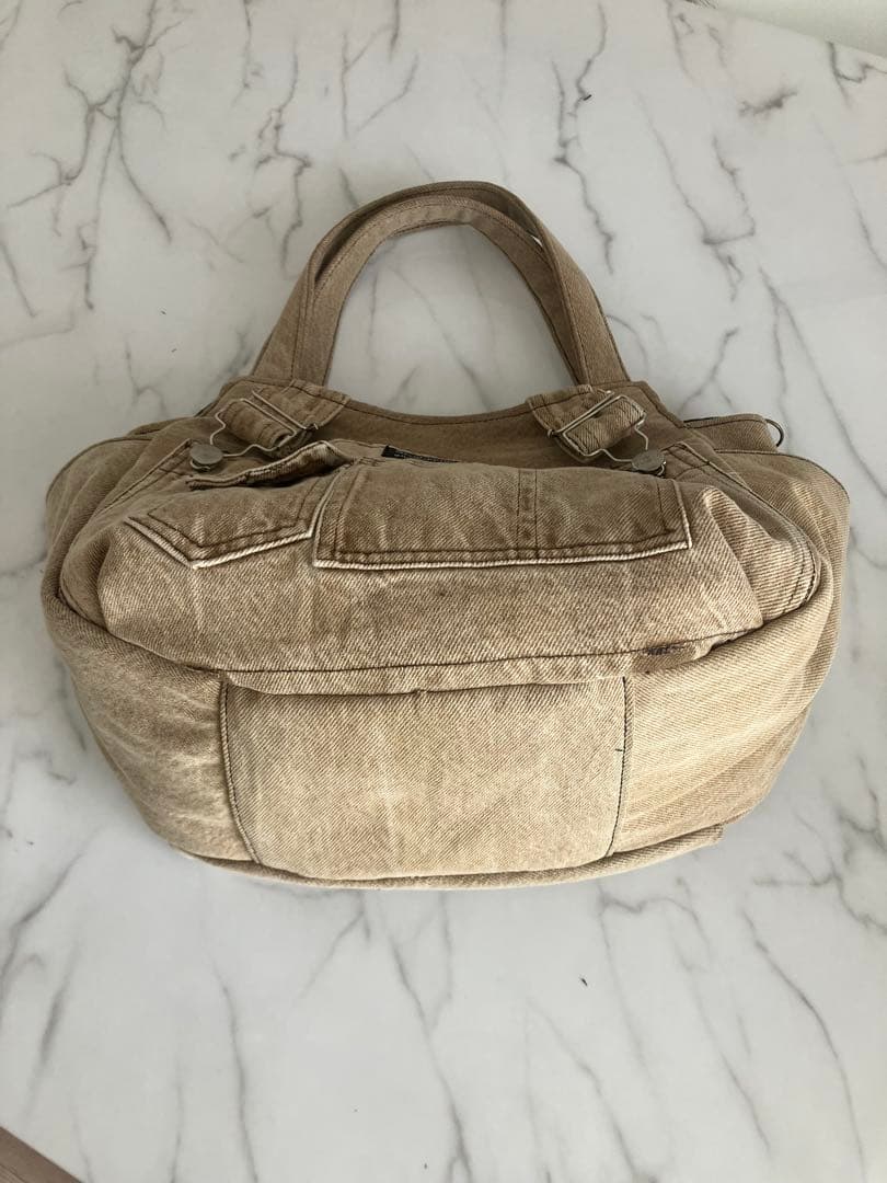 895 tatdwtg様専用大きめデニムリメイクバック ハンドメイド2点