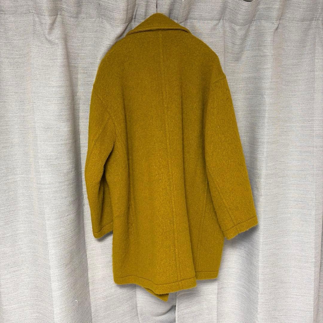 Spick & Spanミドルシャギーコート 36 マスタード - メルカリ