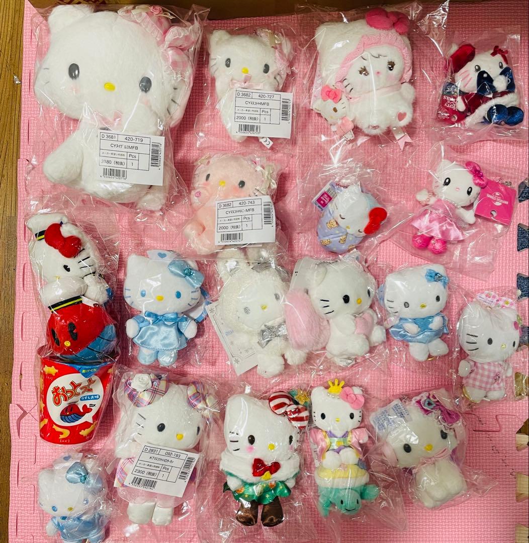 サンリオハローキティぬいぐるみマスコットまとめ売り サンリオキャラクターズ／Mocchi-Mocchi-／ ぬいぐるみマスコット